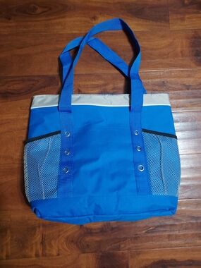 Blue Nautical Cooler Tote